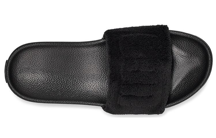 Purchase (W) UGG Mahalia ''Pantoufle Plate Confort Noir Doux'' 1128531-BTRY