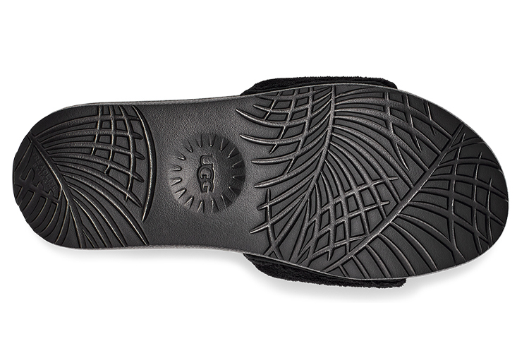 Details for (W) UGG Mahalia ''Pantoufle Plate Confort Noir Doux'' 1128531-BTRY
