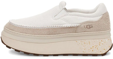 (Women) UGG Marin 'White Comfort Thick Sole Fashion Sneakers' 1117968-WCNV (Women) UGG Marin 'White Comfort Thick Sole Fashion Sneakers' 1117968-WCNV