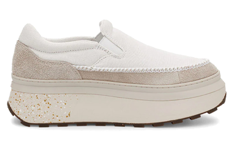 Order (W) UGG マリン 厚底快適スニーカー (UGG Marin Atsuzoko Kaiteki Sunakā) 1117968-WCNV