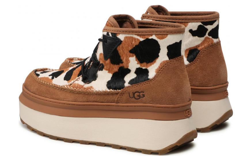 Shop (W) UGG Marin Bootie Koe Print Sneaker ''Chestnut'' 1121811-CHE