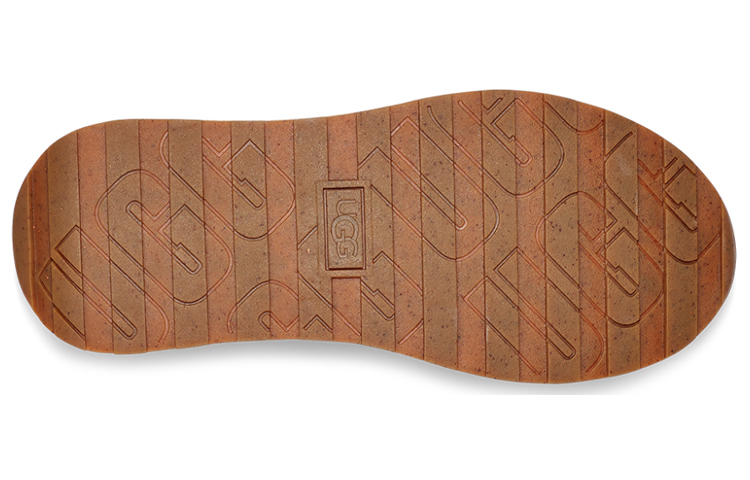 Details for UGG Marin織帶Logo 舒適耐磨 厚底鞋 女款 焦橄欖色