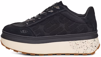 (Women) UGG Marin Lace Logo Sneaker 'Black' 1125025-BLK (Women) UGG Marin Lace Logo Sneaker 'Black' 1125025-BLK