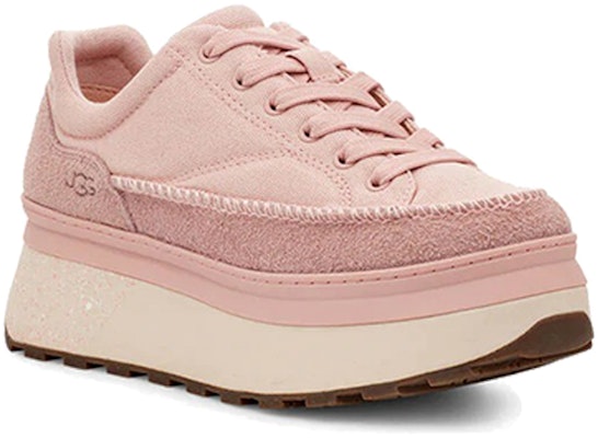 UGG Marin Lace 透氣防滑 低幫厚底鞋 女款 粉色 Lookbook UGG Marin Lace 透氣防滑 低幫厚底鞋 女款 粉色