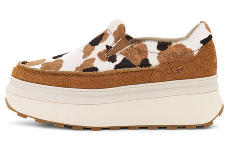 (Women) UGG Marin Slip on Cow Print 'Chestnut' 1120721-CHE