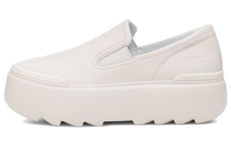 (Women) UGG Marin White 'Sleek Fashion Thick Sole' 1133952-BRWH