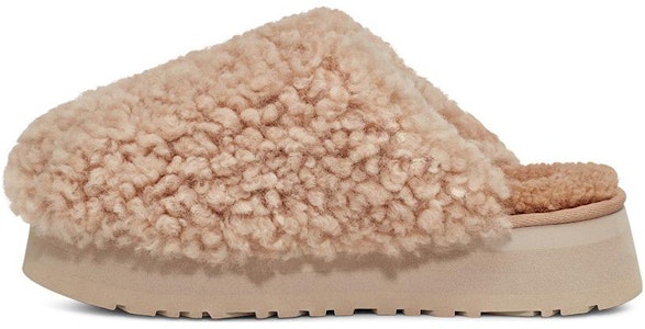 UGG 羊皮毛 圓頭套穿 包頭拖鞋 5cm 女款 沙色 Buy UGG 羊皮毛 圓頭套穿 包頭拖鞋 5cm 女款 沙色