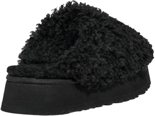 (W) UGG Maxi Curly Platform Slippers 'Hitam' 1133171-BLK Lookbook (W) UGG Maxi Curly Platform Slippers 'Hitam' 1133171-BLK