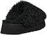 (W) UGG Maxi Curly Platform Slippers 'Hitam' 1133171-BLK