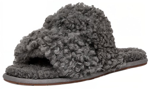 (W) UGG Maxi Curly Scuffetta '灰色' 拖鞋 1130837-CHRC Lookbook (W) UGG Maxi Curly Scuffetta '灰色' 拖鞋 1130837-CHRC