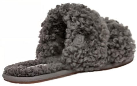 (W) UGG Maxi Curly Scuffetta '灰色' 拖鞋 1130837-CHRC Shop (W) UGG Maxi Curly Scuffetta '灰色' 拖鞋 1130837-CHRC