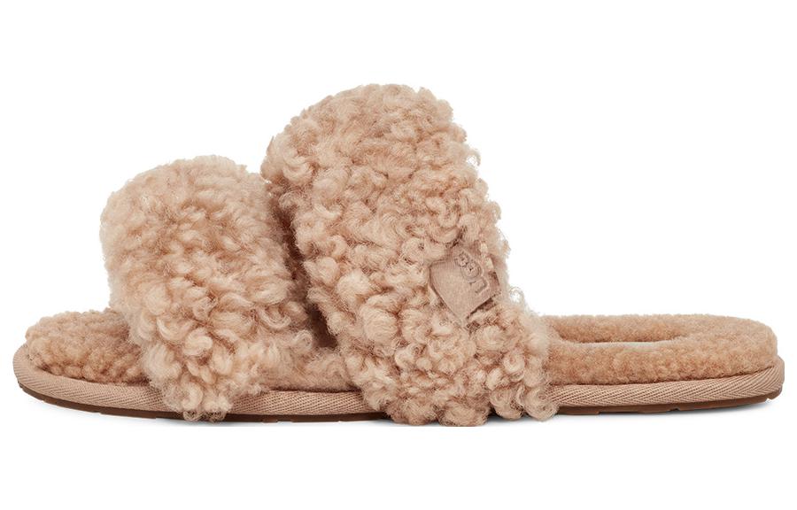 (Women) UGG Maxi Curly Scuffetta 'Sand' 1130837-SAN