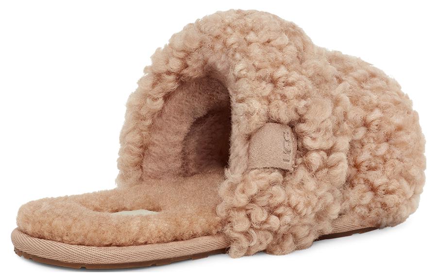 Purchase (W) UGG 绒毛凉拖鞋“沙色” 1130837-SAN