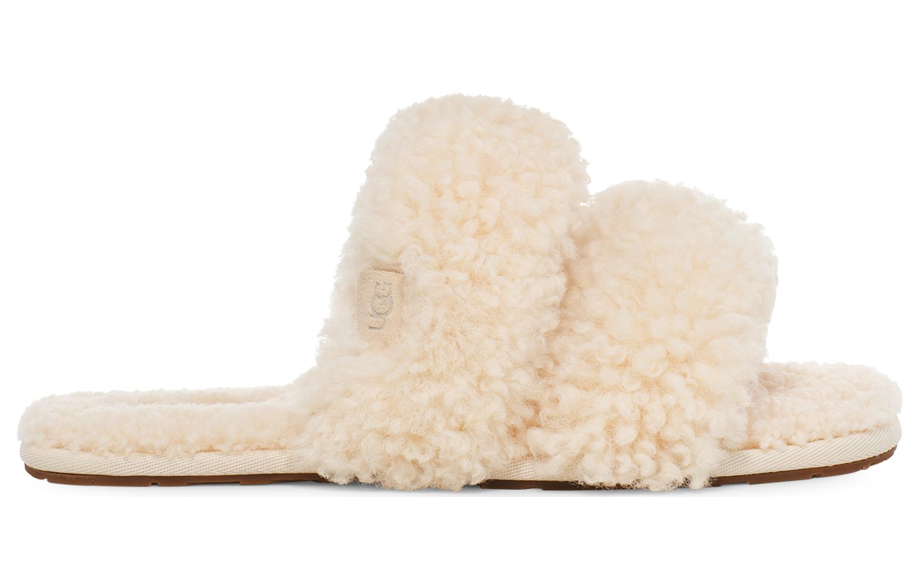 Order (W) Zapatillas UGG Maxi Curly Scuffetta 'Beige Minimalista Acogedor' 1130837-CYNT
