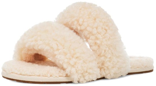 (W) UGG Maxi Curly Scuffetta 拖鞋 '舒适极简米色' 1130837-CYNT Lookbook (W) UGG Maxi Curly Scuffetta 拖鞋 '舒适极简米色' 1130837-CYNT