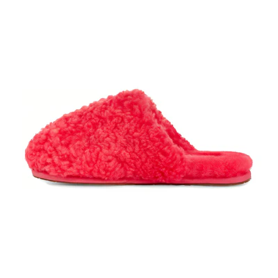 (W) UGG Maxi Curly Slide 'Pink Glow'