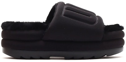(Women) UGG Maxi Graphic Slide Black 1131992-BBLC (Women) UGG Maxi Graphic Slide Black 1131992-BBLC