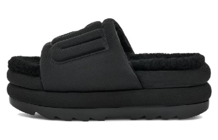 (Women) UGG Maxi Graphic Slide Black 1131992-BBLC