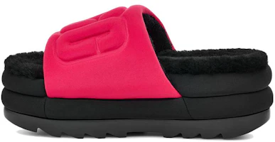 (Women) UGG Maxi Graphic Slide Radish Black 1131992-RHBL (Women) UGG Maxi Graphic Slide Radish Black 1131992-RHBL