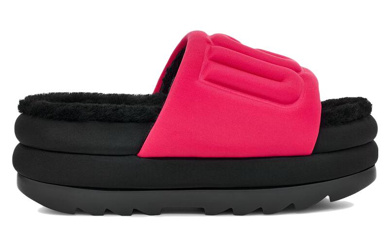 Order (Women) UGG Maxi Graphic Slide Radish Black 1131992-RHBL