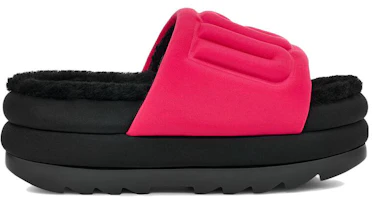 Order UGG Maxi Slide 織物舒適厚底涼拖 女款 粉色