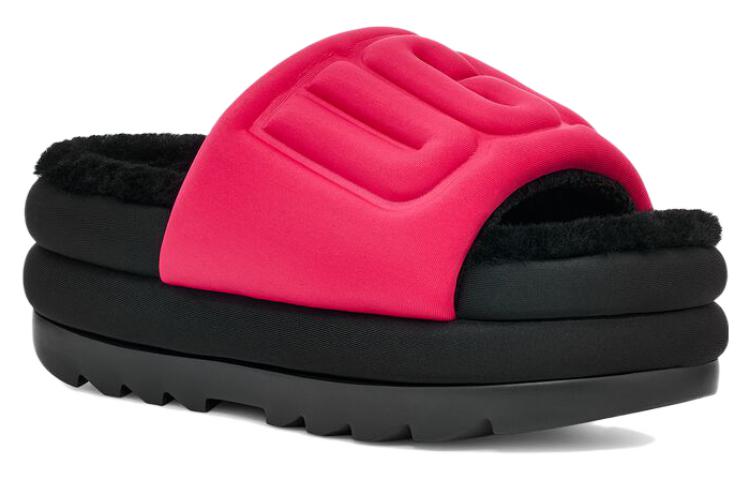Lookbook (Women) UGG Maxi Graphic Slide Radish Black 1131992-RHBL