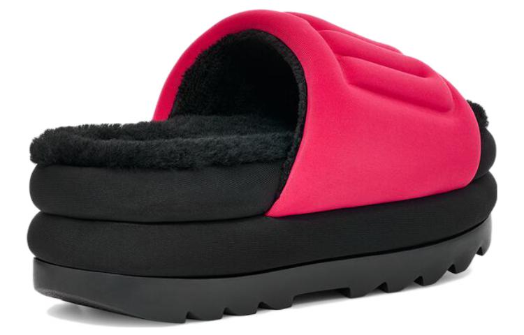Shop (Women) UGG Maxi Graphic Slide Radish Black 1131992-RHBL