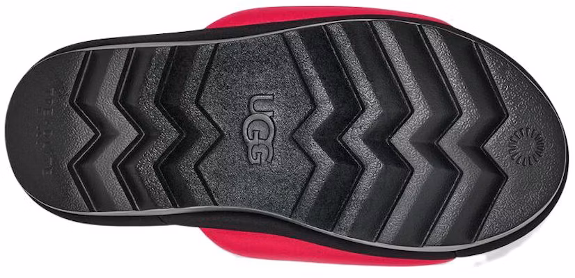 (W) UGG Maxi Graphic Slide Radish Hitam 1131992-RHBL Details for (W) UGG Maxi Graphic Slide Radish Hitam 1131992-RHBL