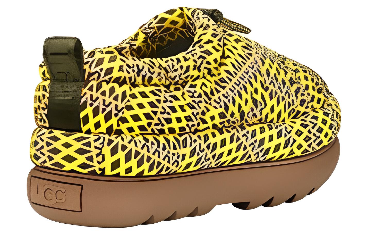 Shop (W) UGG Maxi Heritage Braid Clog 'Burnt Olive' - Selipar UGG Maxi Heritage 'Burnt Olive' 1139131-BTOL