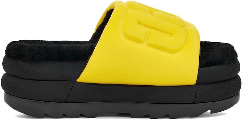 (W) UGG Maxi Slide 'Selipar Fesyen Kuning - Tapak Tebal Selesa' 1131992-CYBLC Details for (W) UGG Maxi Slide 'Selipar Fesyen Kuning - Tapak Tebal Selesa' 1131992-CYBLC