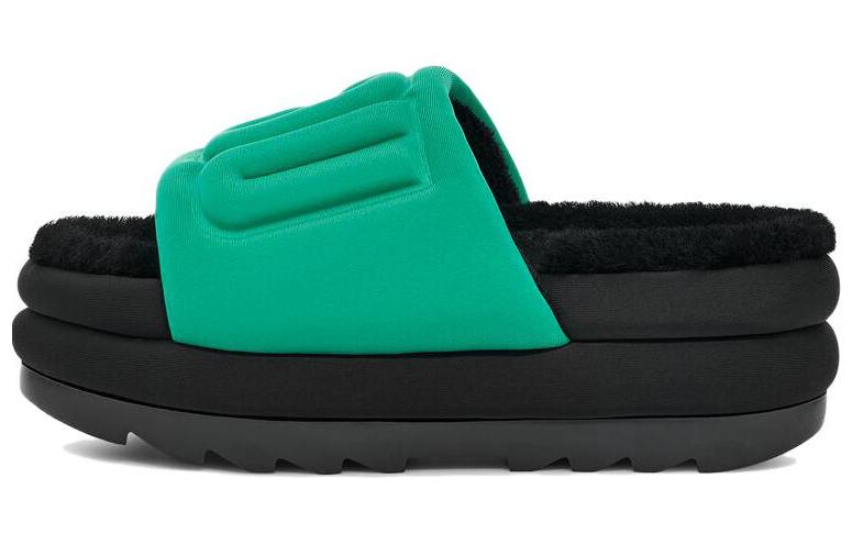 (Women) UGG Maxi Slide 'Green Comfort Thick Sole' 1131992-EGBC