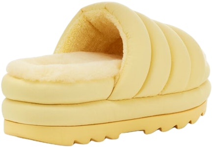 (W) UGG Maxi Slide 'Sandalia Moda Suela Gruesa Tejida Cómoda - Amarillo' 1126377-BPDD Order (W) UGG Maxi Slide 'Sandalia Moda Suela Gruesa Tejida Cómoda - Amarillo' 1126377-BPDD