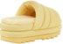(W) UGG Maxi Slide 'Woven Comfort Tebal Bergaya - Kuning' 1126377-BPDD