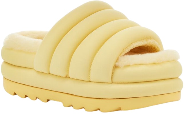 (W) UGG Maxi Slide 'Woven Comfort Tebal Bergaya - Kuning' 1126377-BPDD Lookbook (W) UGG Maxi Slide 'Woven Comfort Tebal Bergaya - Kuning' 1126377-BPDD