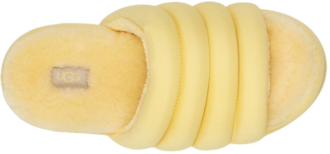 (W) UGG Maxi Slide 'Sandalia Moda Suela Gruesa Tejida Cómoda - Amarillo' 1126377-BPDD Shop (W) UGG Maxi Slide 'Sandalia Moda Suela Gruesa Tejida Cómoda - Amarillo' 1126377-BPDD