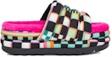 Order (W) UGG Maxi Slide Hitam 'Checkerboard Platform' 1130842-BLKM