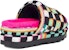 (W) UGG Maxi Slide Hitam 'Checkerboard Platform' 1130842-BLKM