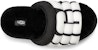 (W) UGG Maxi Slide Logo Hitam 1127067-BLK
