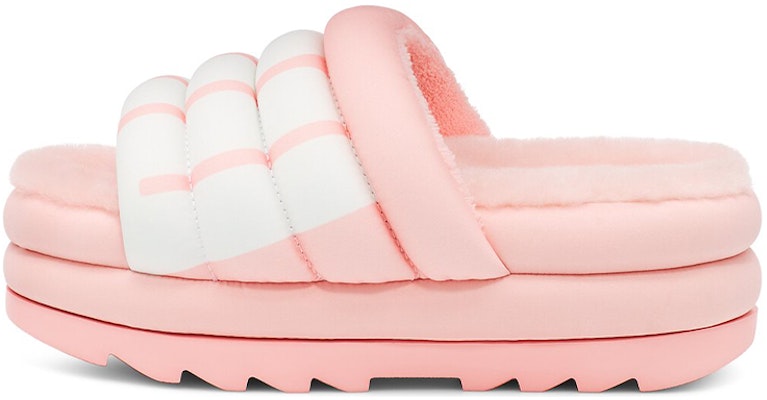 (女性)UGG Maxi Slide Logo 粉紅色扇貝 1127067-PSLP Buy (女性)UGG Maxi Slide Logo 粉紅色扇貝 1127067-PSLP