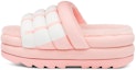 Buy (W) UGG Maxi Slide Logo Merah Jambu Scallop 1127067-PSLP