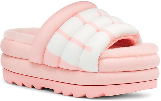 (女性)UGG Maxi Slide Logo 粉紅色扇貝 1127067-PSLP Lookbook (女性)UGG Maxi Slide Logo 粉紅色扇貝 1127067-PSLP