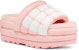 (W) UGG Maxi Slide Logo Merah Jambu Scallop 1127067-PSLP