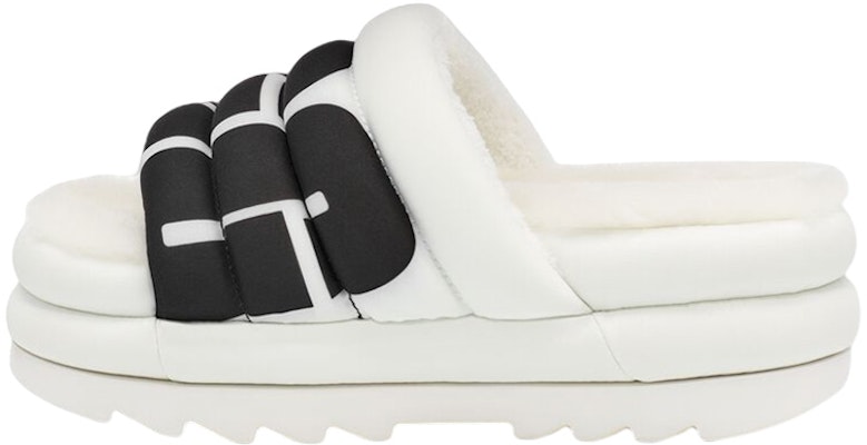 (W) UGG Maxi Slide Logo Putih 1127067-WHT Buy (W) UGG Maxi Slide Logo Putih 1127067-WHT