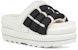 (W) UGG Maxi Slide Logo Putih 1127067-WHT
