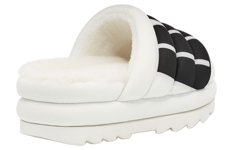 Lookbook （女性款）UGG Maxi 休閒拖鞋 白色 1127067-WHT