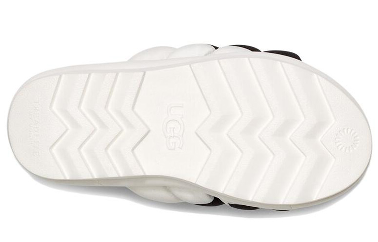 Details for （女性款）UGG Maxi 休閒拖鞋 白色 1127067-WHT