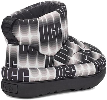 (W) UGG Classic Maxi Wavelength Mini Boot 'Hitam dan Putih' 1132915-BWHT Shop (W) UGG Classic Maxi Wavelength Mini Boot 'Hitam dan Putih' 1132915-BWHT