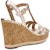 (W) UGG Melissa 'Sandal Wedge Tali Silang Emas' 1102786-GOLD