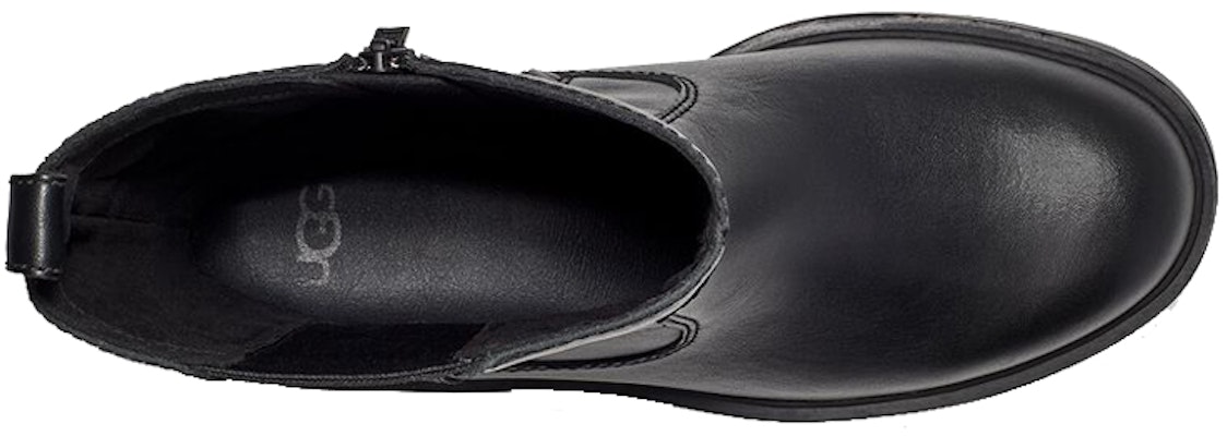 (Women) UGG Mid-Calf Boot 'Black Waterproof Leather with Zipper' 1121056-BLK Shop (Women) UGG Mid-Calf Boot 'Black Waterproof Leather with Zipper' 1121056-BLK
