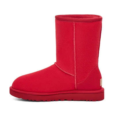 (W) UGG Classic Short II 'Samba Red'